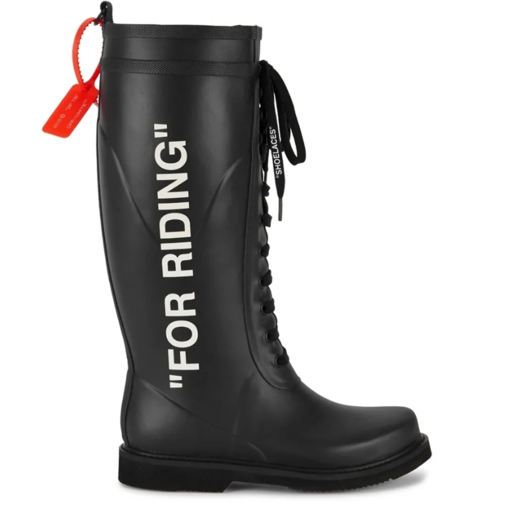 Sale: Off-White Rain Boots - EU 39 = US 8.5 - Picture 8 of 9